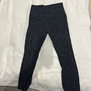 Lululemon black camo align leggings